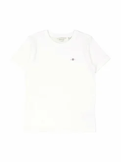 T-Paidat<GANT Shield t-paita 110 WHITE