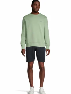 Housut<GANT Shield-collegeshortsit 433 EVENING BLUE