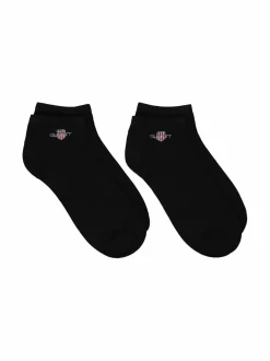 Sukat<GANT Shield-sukat 2 kpl 5 BLACK
