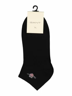 Sukat<GANT Shield-sukat 2 kpl 5 BLACK