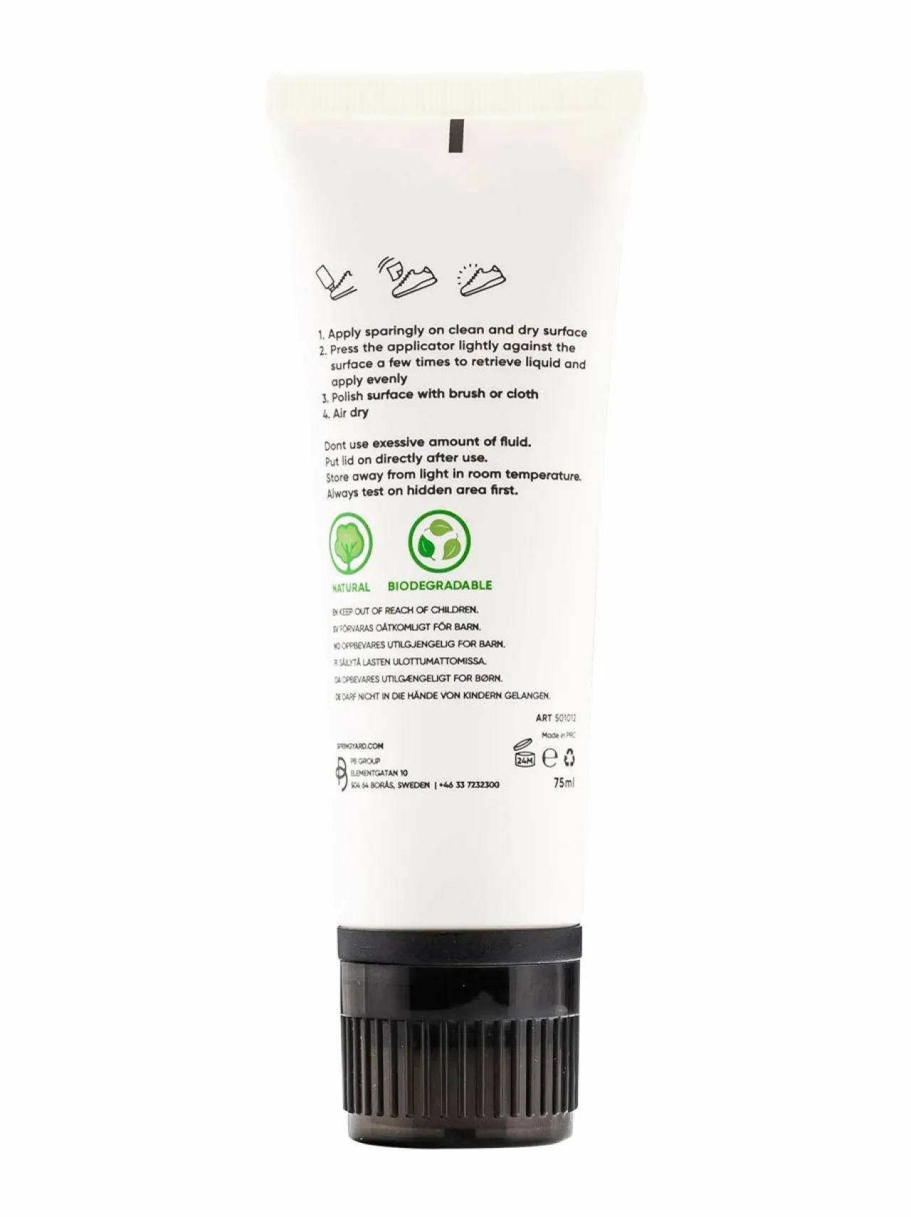 Tarvikkeet|Tarvikkeet<Springyard Shoe Cream -kenkävoide 75 ml DARK BROWN 6722DARK BROWN