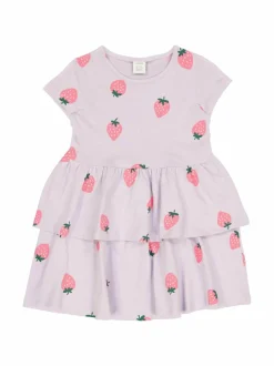 Lindex Short Sleeved dress -frillamekko^ Mekot & Hameet