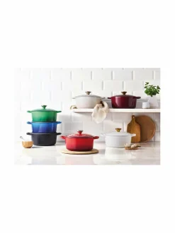 Le Creuset Signature Round -valurautapata 28 cm^ Keitto- & Paistoastiat