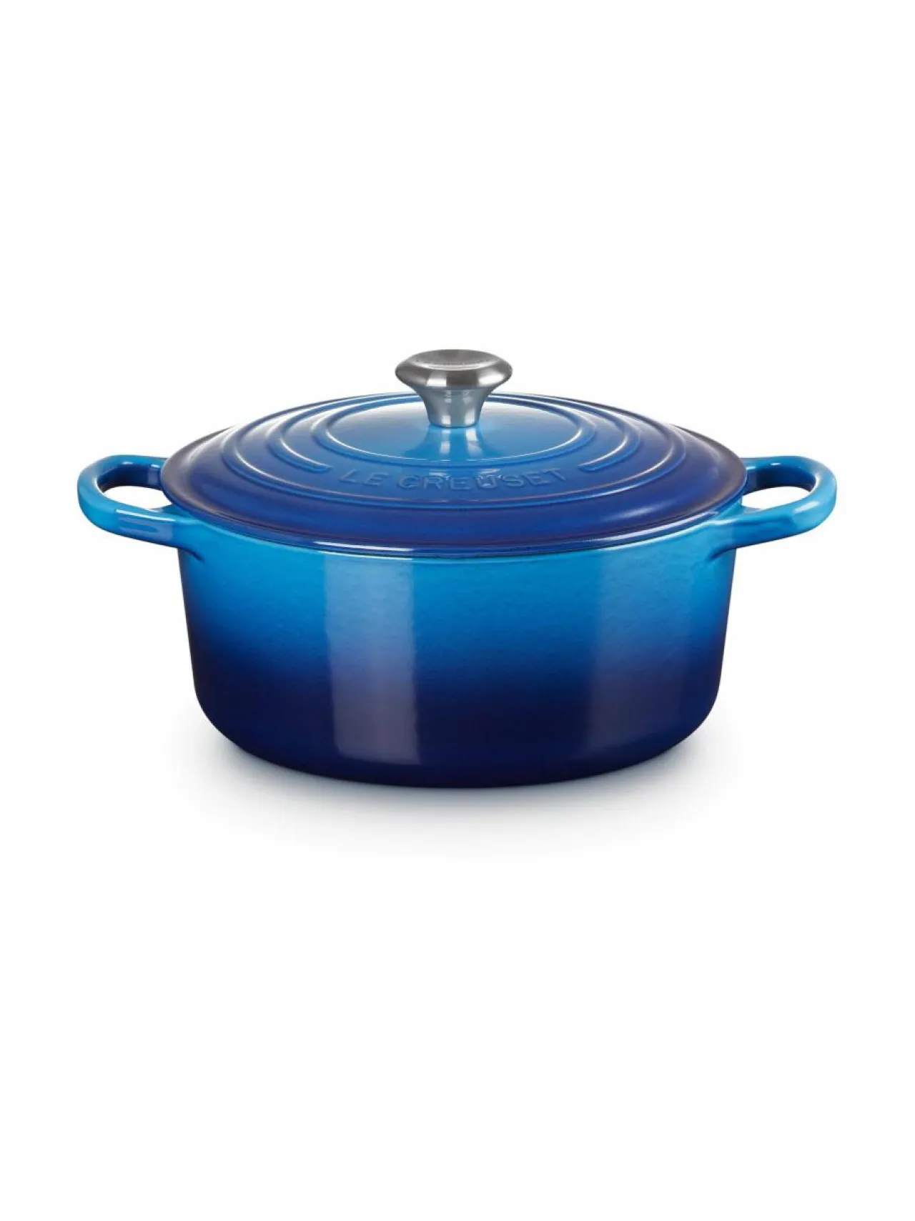 Keitto- & Paistoastiat<Le Creuset Signature-pata, pyöreä 3,3 l AZURE
