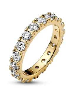Korut<Pandora Säihkyvä rivi -sormus Sparkling Row Eternity Ring 160050C01