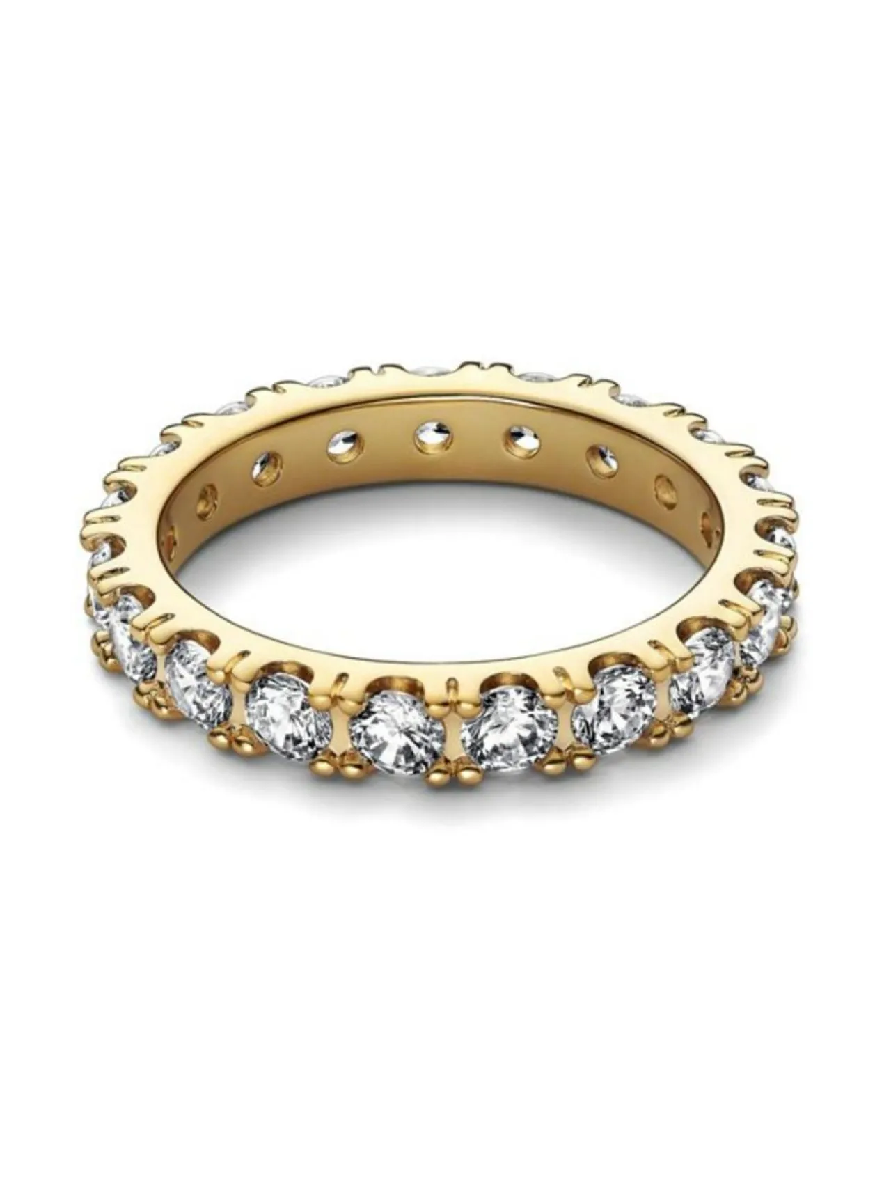 Korut<Pandora Säihkyvä rivi -sormus Sparkling Row Eternity Ring 160050C01