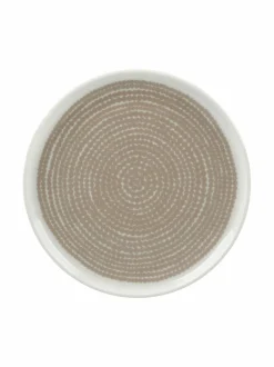 Lautaset & Kulhot<Marimekko Siirtolapuutarha-lautanen 180 WHITE, BEIGE