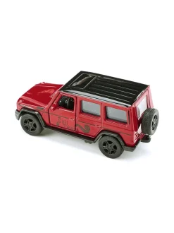 SIKU Mercedes AMG G65 -maastoauto ja traileri purjeveneellä, 1:50, 27,9 cm^ Autot Ja Muut Ajoneuvot