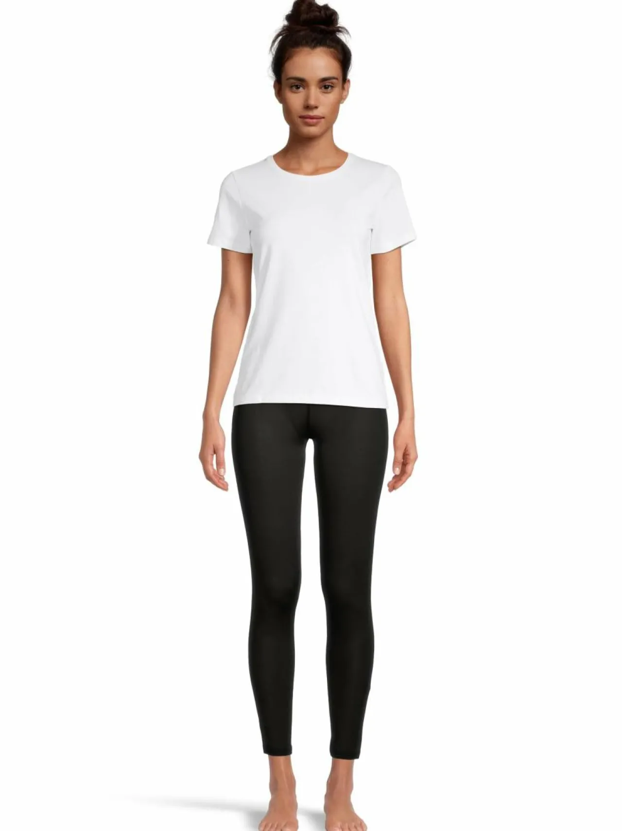 Yö- & Oloasut<Stockmann Silk Silkkileggingsit BLACK