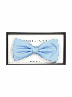 Solmiot & Asusteet<Stockholm Kravatt Silkkirusetti 07 LIGHT BLUE