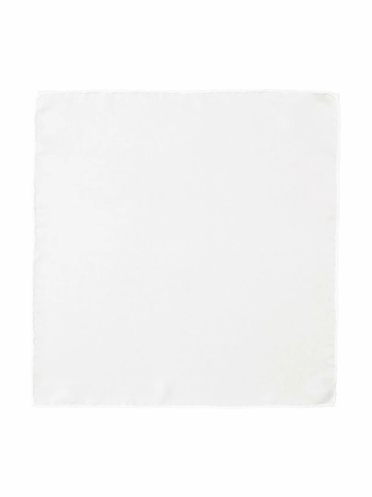 Solmiot & Asusteet<Stockholm Kravatt Silkkitaskuliina 001 WHITE