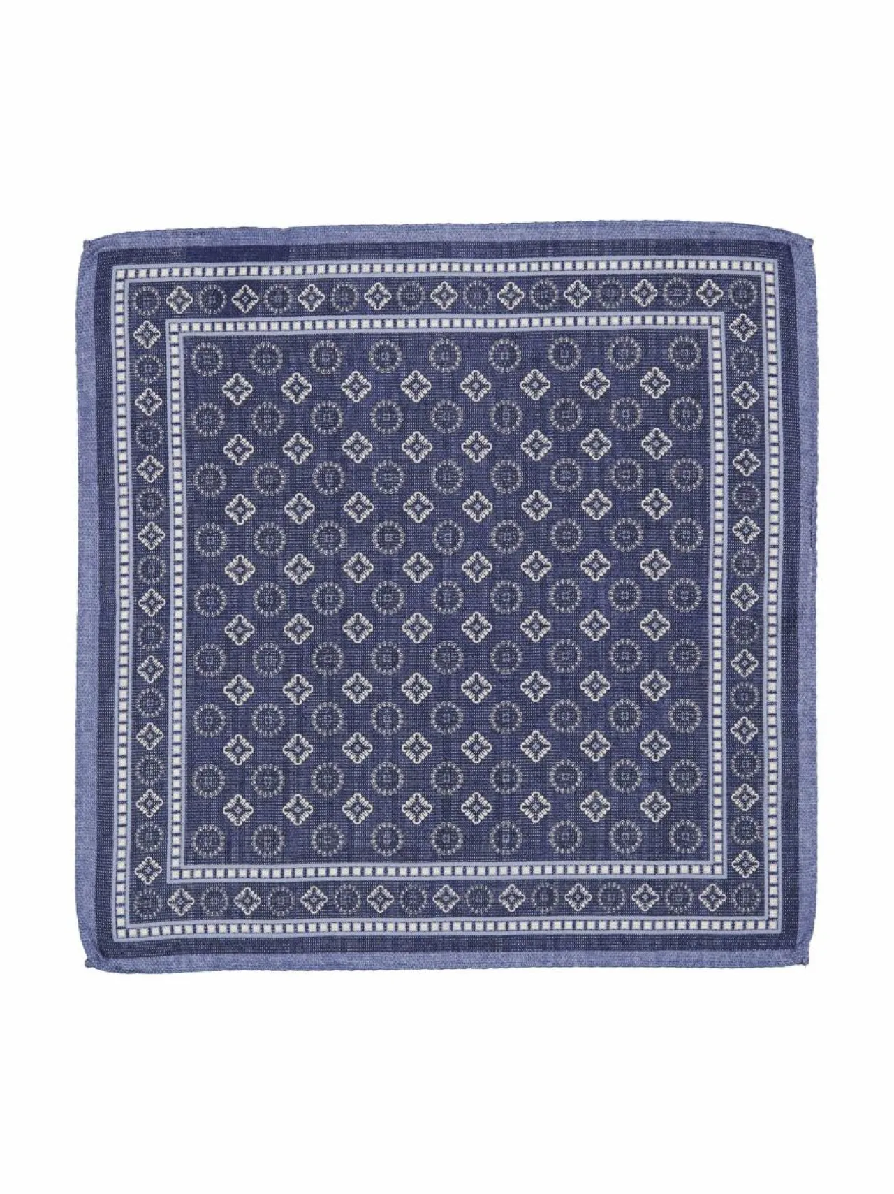 Solmiot & Asusteet<Oscar Jacobson Silkkitaskuliina 274 BLUEGRASS
