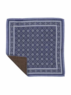 Solmiot & Asusteet<Oscar Jacobson Silkkitaskuliina 274 BLUEGRASS