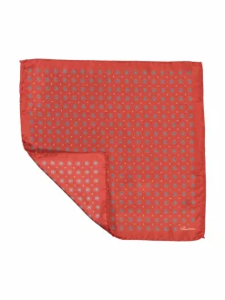 Solmiot & Asusteet<Stenströms Silkkitaskuliina 661 RED PATTERN