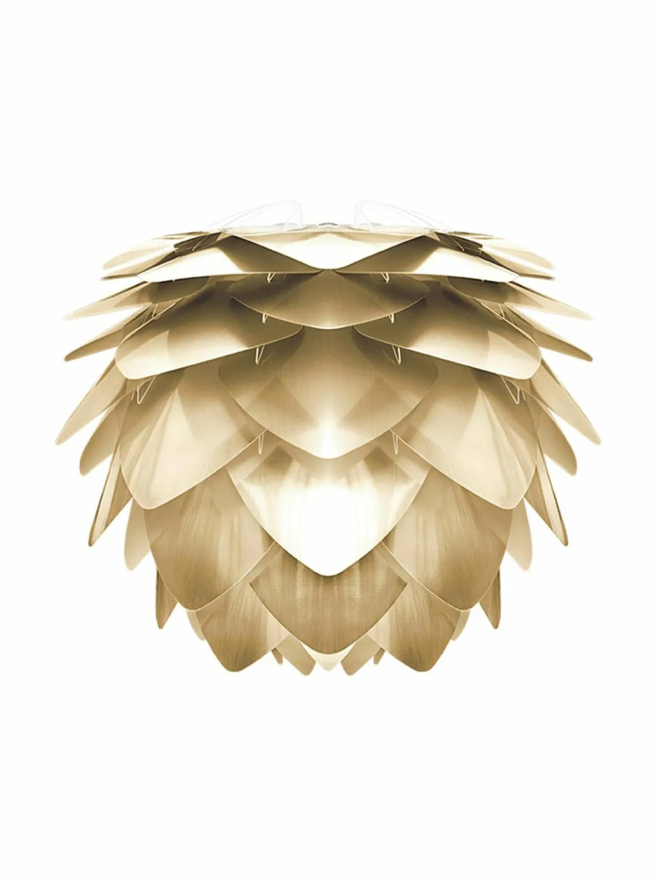 Kattovalaisimet<UMAGE Silvia Medium Brushed Brass -varjostin BRUSHED BRASS (HARJATTU MESSINKI)