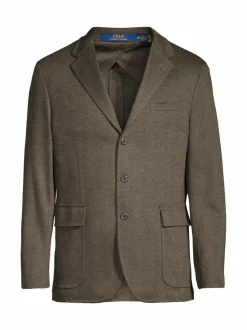 Bleiserit<Polo Ralph Lauren Single Breasted Sportcoat -bleiseri OLIVE/BROWN MULTI