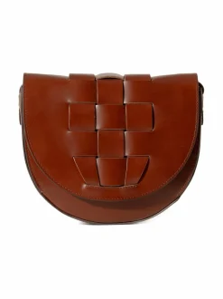 Käsilaukut<HEREU Sinia Satchel Bag -nahkalaukku TAN