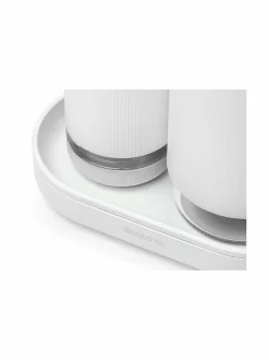 Keittiötarvikkeet<Brabantia SinkStyle- saippua-annostelijasetti 2 x 200 ml WHITE MINERAL FRESH WHITE