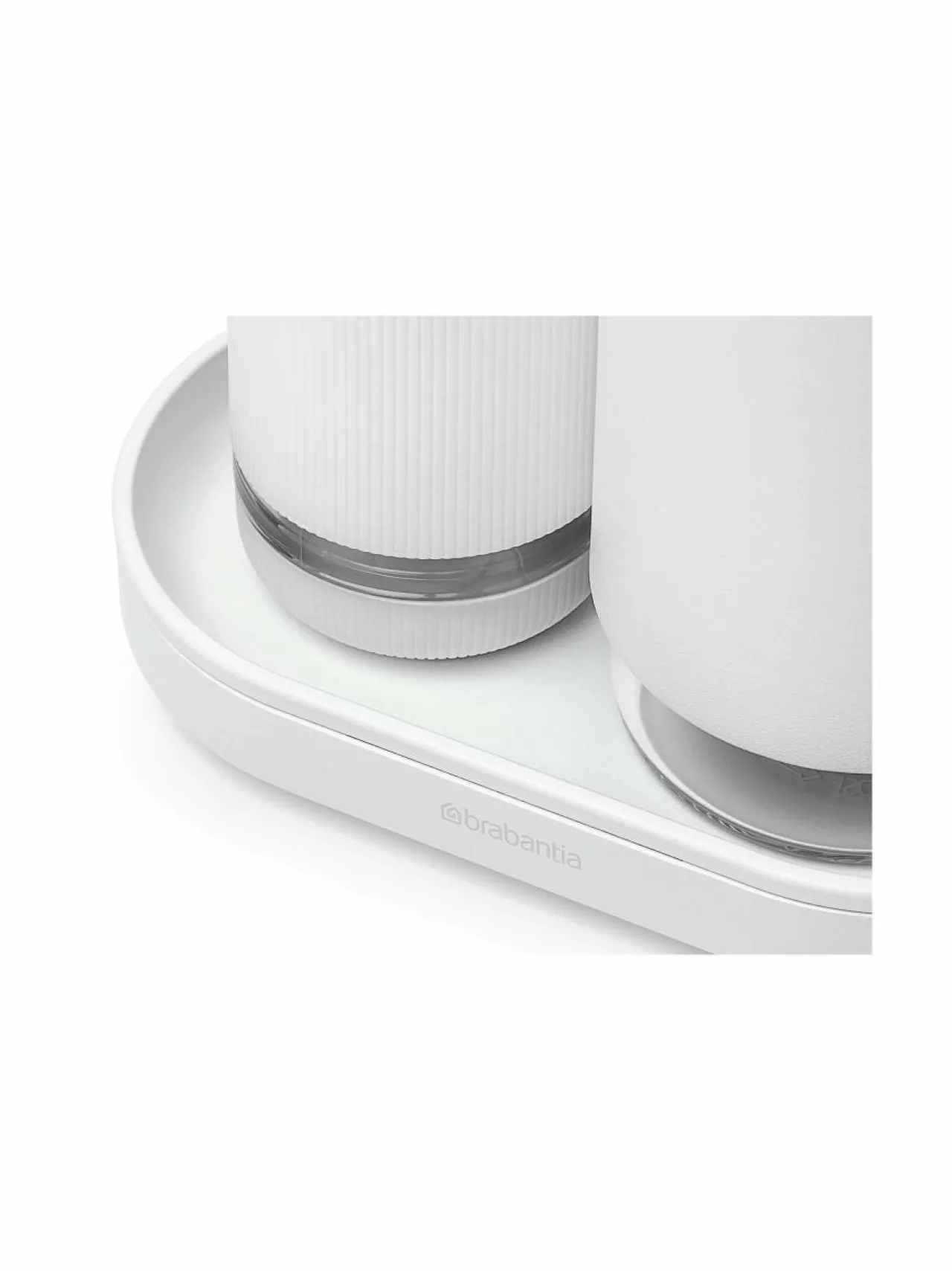 Keittiötarvikkeet<Brabantia SinkStyle- saippua-annostelijasetti 2 x 200 ml WHITE MINERAL FRESH WHITE