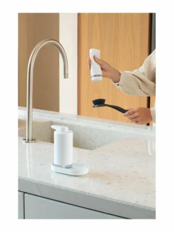 Keittiötarvikkeet<Brabantia SinkStyle- saippua-annostelijasetti 2 x 200 ml WHITE MINERAL FRESH WHITE