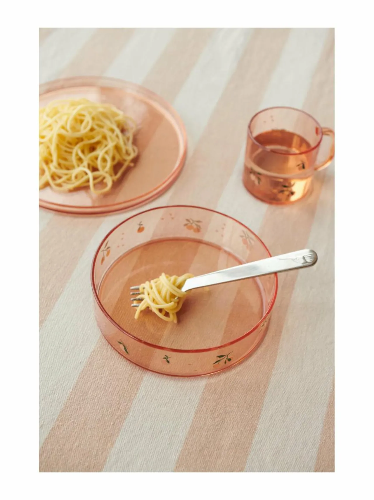 Lasten Ruokailu<Liewood Siva Printed Tritan -astiapakkaus 1232 PEACH / SEA SHELL