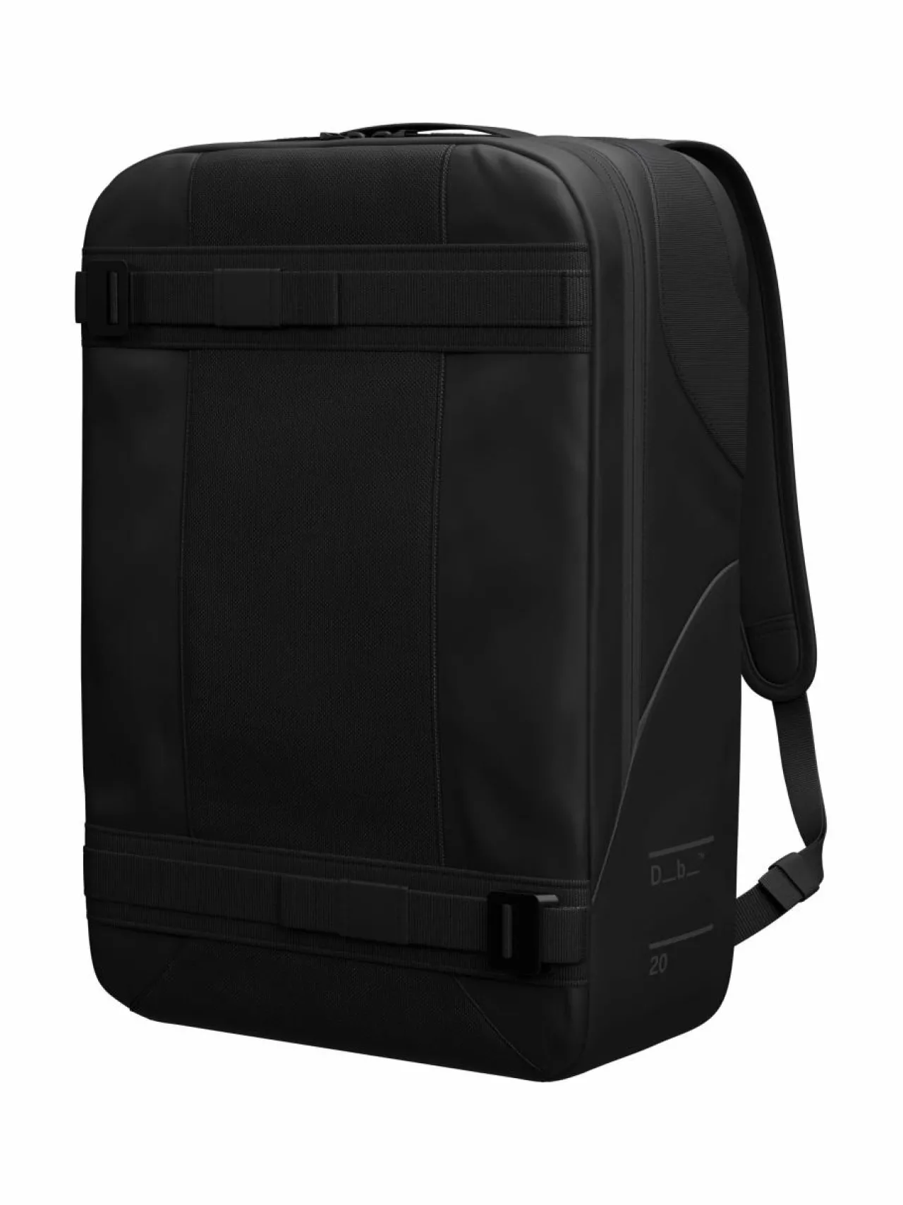 Reput<Db Skateboarding Daypack -reppu 20 l 0049 BLACK OUT
