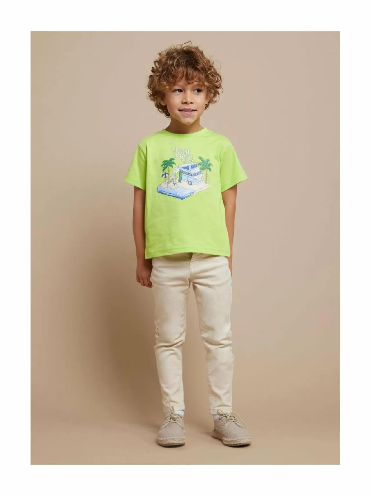 Housut<Mayoral Skinny Fit -tvillihousut HUMMUS 24