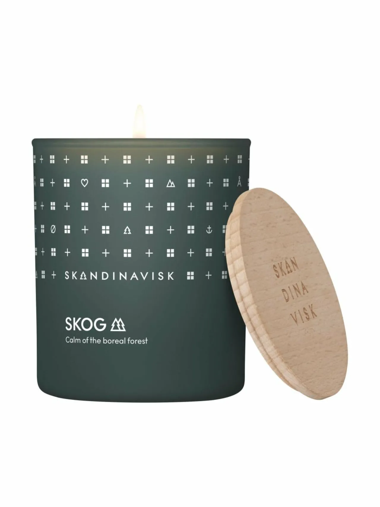 Kynttilät & Lyhdyt<Skandinavisk Skog-tuoksukynttilä 200 g FOREST GREEN
