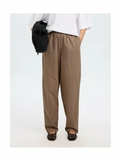 Housut<Selected SlfBlair-housut COCA MOCHA