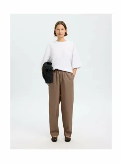 Housut<Selected SlfBlair-housut COCA MOCHA
