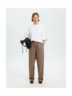 Housut<Selected SlfBlair-housut COCA MOCHA