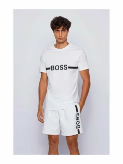 Uimahousut<BOSS Slim Fit -paita 107 NATURAL