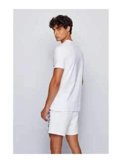 Uimahousut<BOSS Slim Fit -paita 107 NATURAL