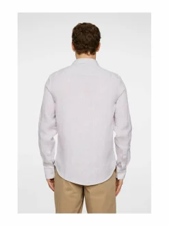 J.Lindeberg Slim Linen Melange -kauluspaita^ Paidat