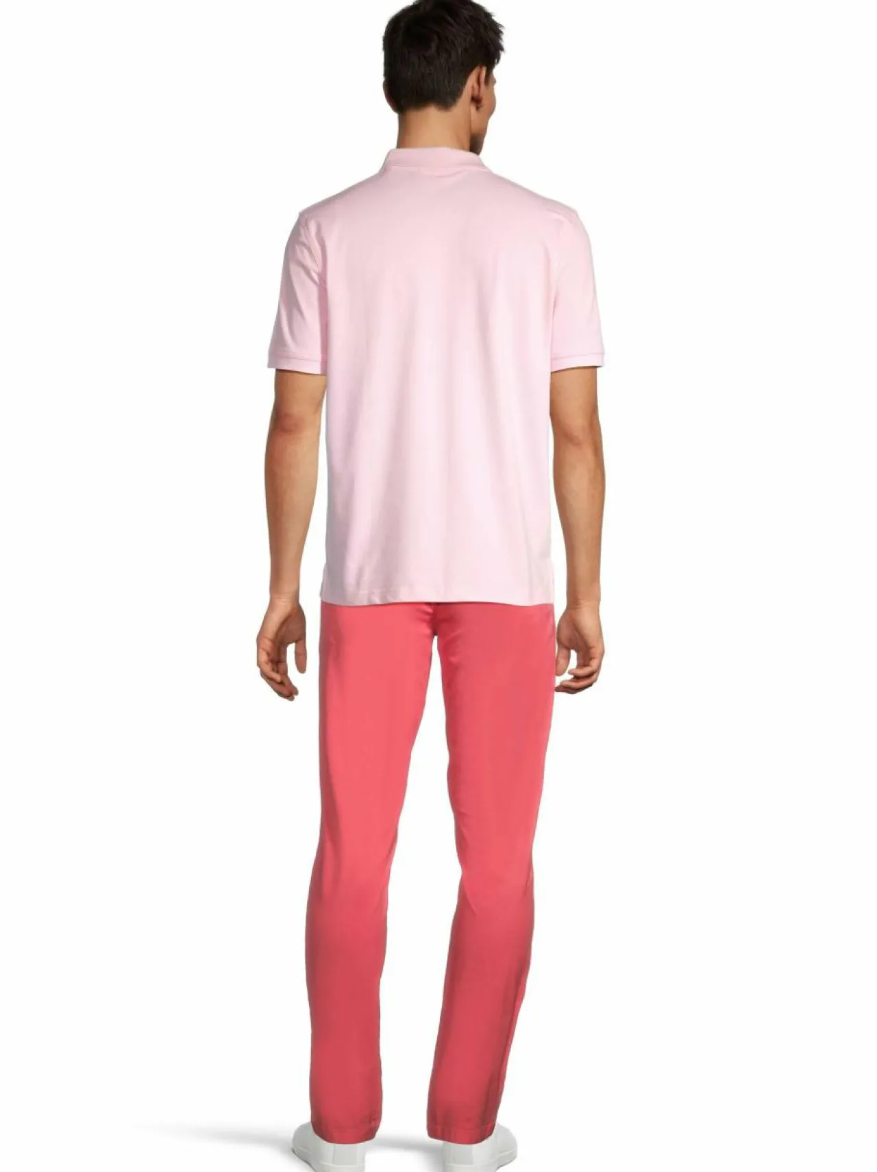 Housut<GANT Slim Sunfaded -chinot 648 WATERMELON RED