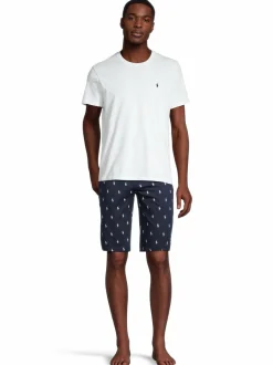 Pyjamat & Kylpytakit<Polo Ralph Lauren Slim-pyjamashortsit CRUISE NAVY AOPP