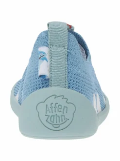 Sisäkengät<AFFENZAHN Slipper Knit Flinky Shark -sisäkengät, paljasjalkamalli 30211 SHARK