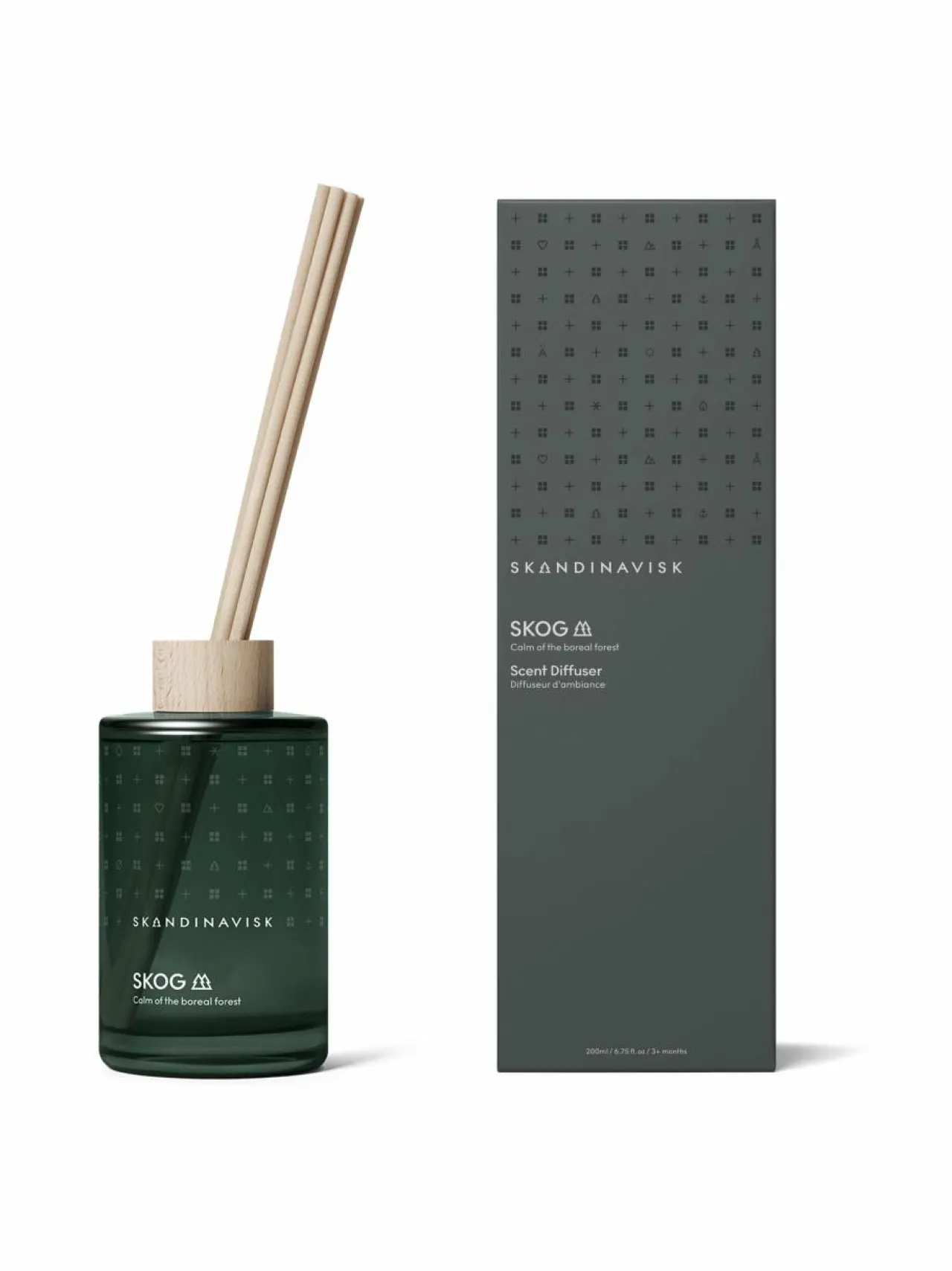Huonetuoksut & Tuoksukynttilät<Skandinavisk Slog-diffuuseri 200 ml FOREST GREEN