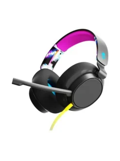 Audio<Skullcandy Slyr Multi Platform - Langalliset pelikuulokkeet MUSTA/LIILA