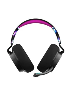 Audio<Skullcandy Slyr Multi Platform - Langalliset pelikuulokkeet MUSTA/LIILA