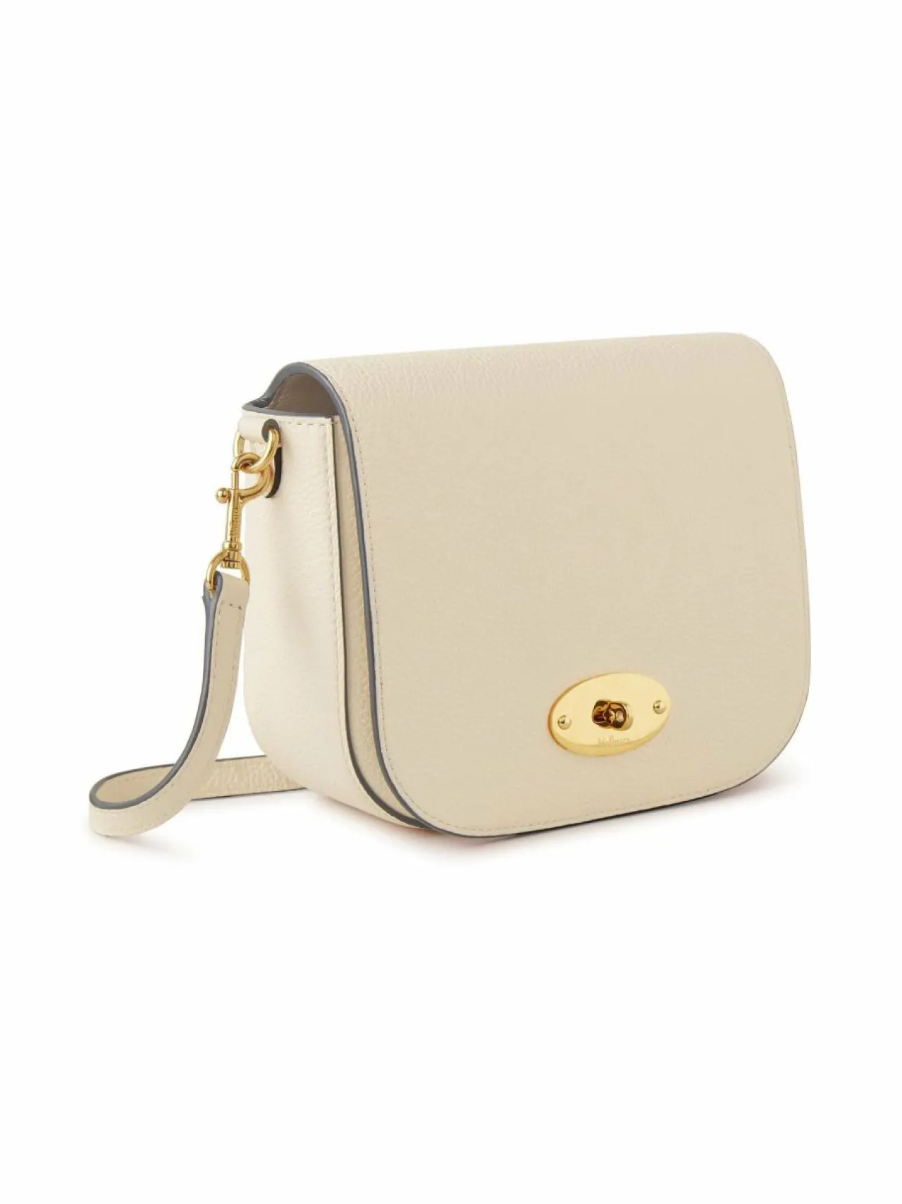 Käsilaukut<Mulberry Small Darley Satchel -nahkalaukku H687 EGGSHELL