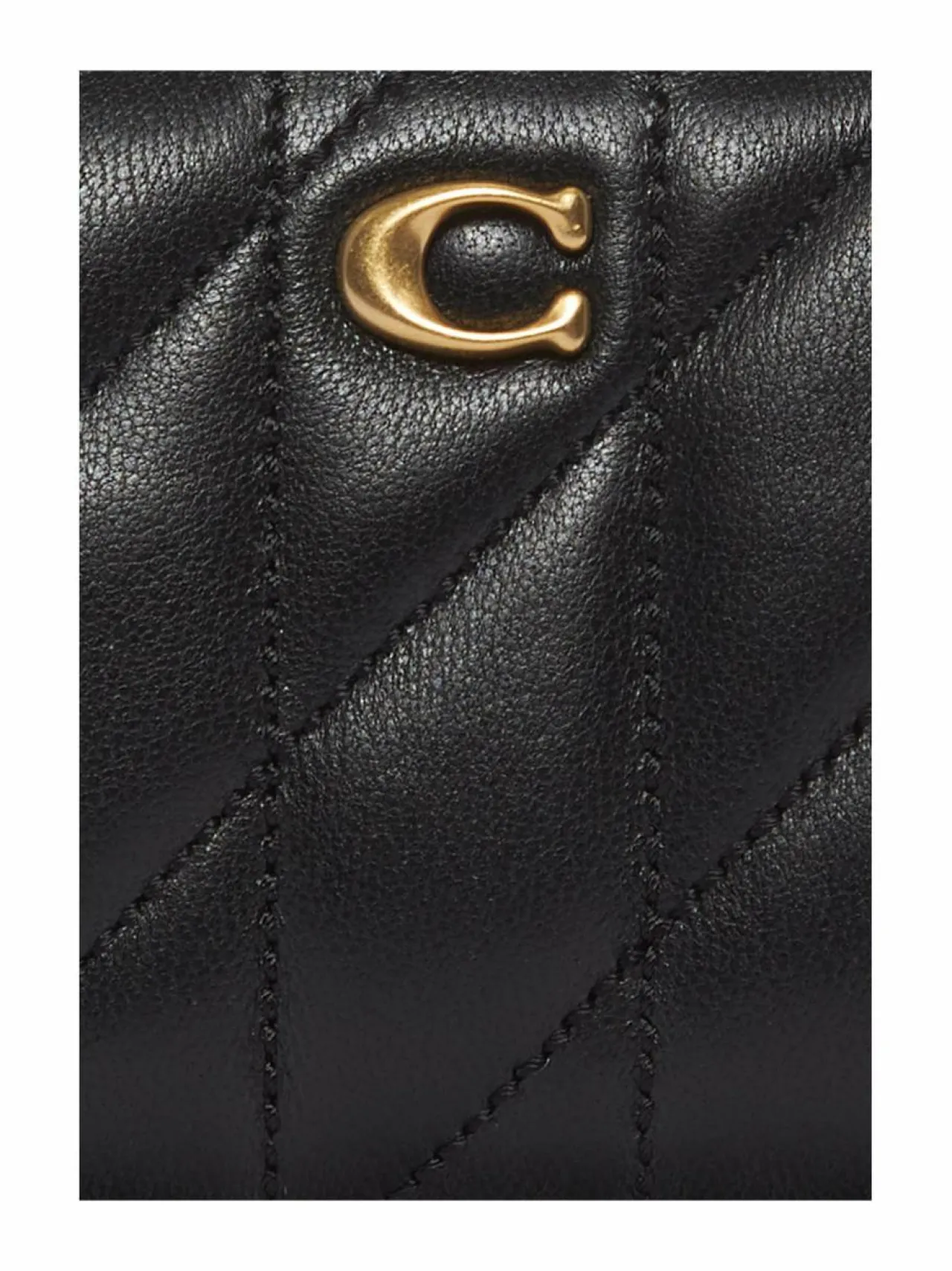 Lompakot & Kotelot<Coach Small Zip Around -korttikotelo B4/BLACK