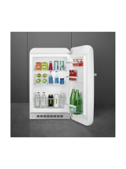Smeg FAB10HRWH6 Happy Bar jääkaappi, valkoinen oikeakätinen^ Jääkaapit Ja Pakastimet