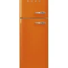 Smeg FAB30LOR5 -jääkaappipakastin, oranssi vasenkätinen^ Jääkaapit Ja Pakastimet