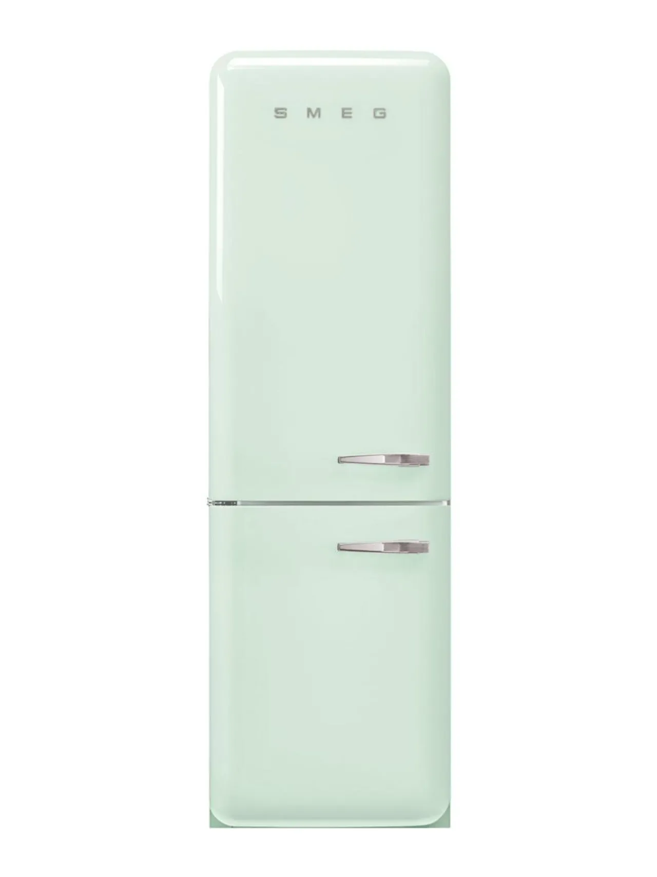 Smeg FAB32LPG5 -jääkaappipakastin, pastellinvihreä vasenkätinen^ Jääkaapit Ja Pakastimet