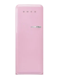 Smeg FAB28LPK5 Jääkaappi, vaaleanpunainen vasenkätinen^ Jääkaapit Ja Pakastimet