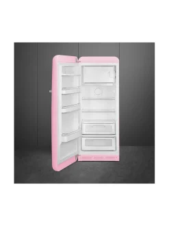 Smeg FAB28LPK5 Jääkaappi, vaaleanpunainen vasenkätinen^ Jääkaapit Ja Pakastimet