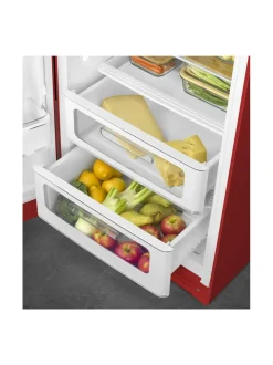 Smeg FAB28LRD5 Jääkaappi, punainen vasenkätinen^ Jääkaapit Ja Pakastimet