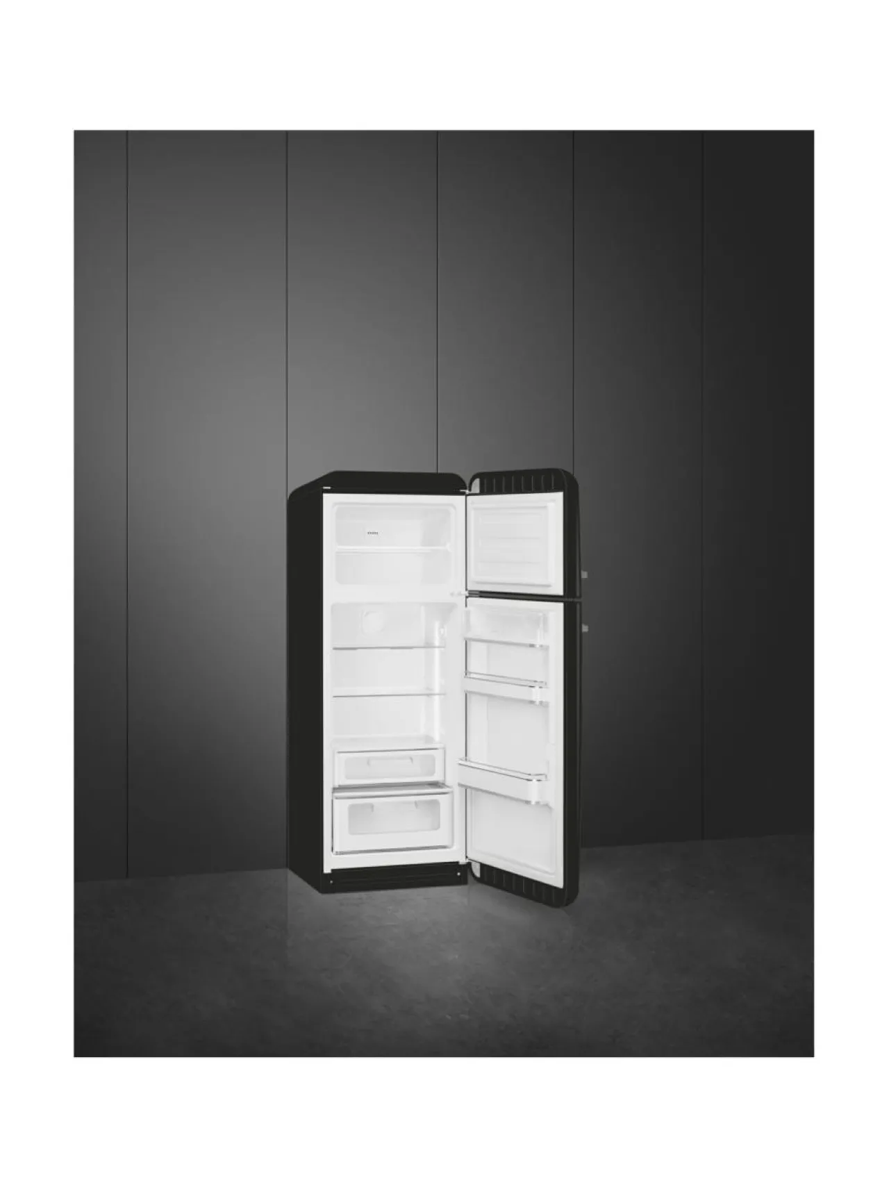 Smeg FAB30RBL5 -jääkaappipakastin, musta oikeakätinen^ Jääkaapit Ja Pakastimet