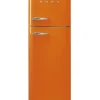 Smeg FAB30ROR5 -jääkaappipakastin, oranssi oikeakätinen^ Jääkaapit Ja Pakastimet